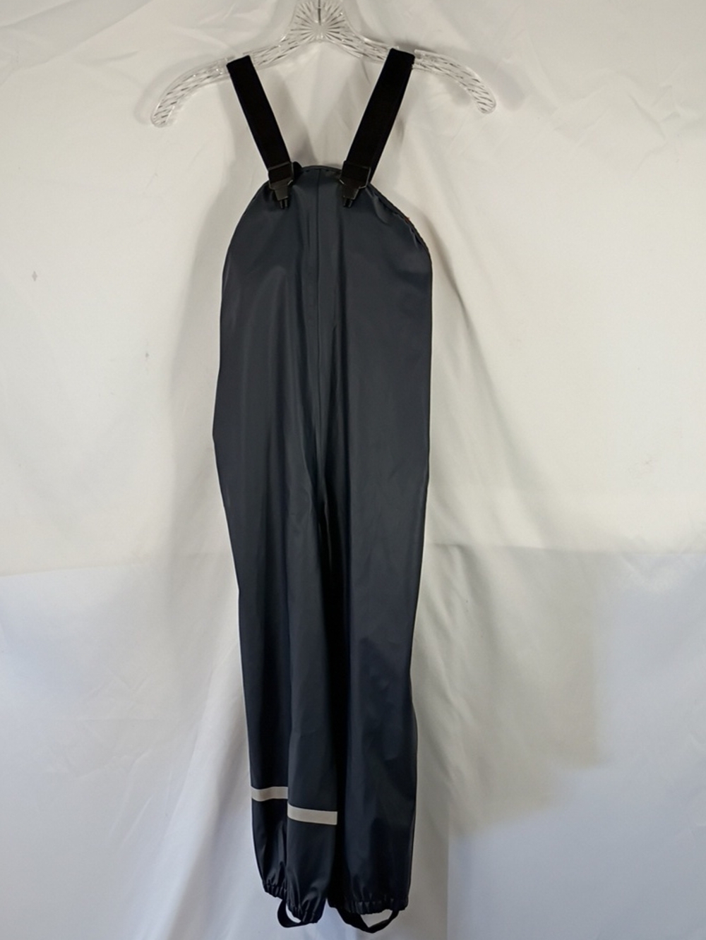 NWT H&M Waterproof/Windproof Black Rain Overalls Size 6-8 Year Spring Fishing
